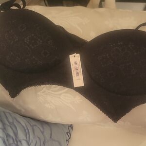 Victoria's Secret Elegant Black Lace Bra